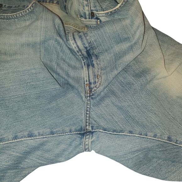 Vintage Polo Ralph Lauren Men’s 38x29 Dungarees Country Fit Straight Denim Jeans - Picture 4 of 14